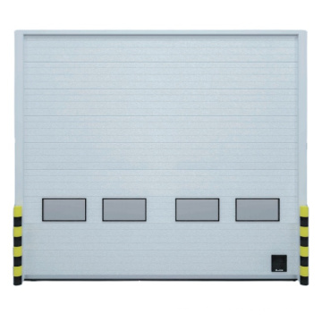 Sided Manual Button Sectional Industrial Door
